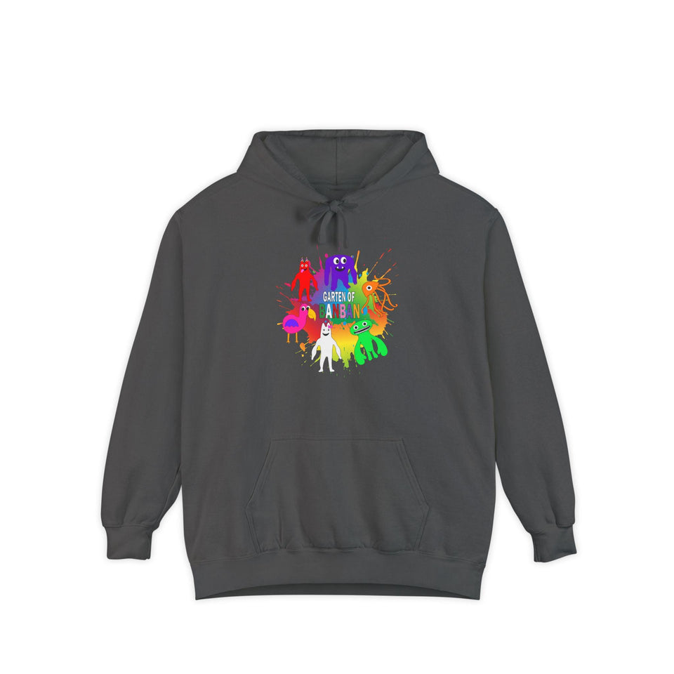Garten of Banban Hoodie: Garment-Dyed Unisex Sweatshirt