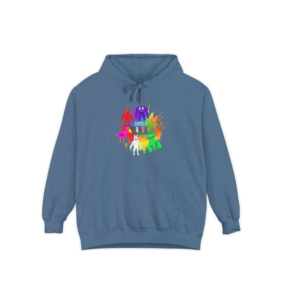 Garten of Banban Hoodie: Garment-Dyed Unisex Sweatshirt