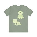 Smiski Graphic T-Shirt, Cartoon Unisex Tee