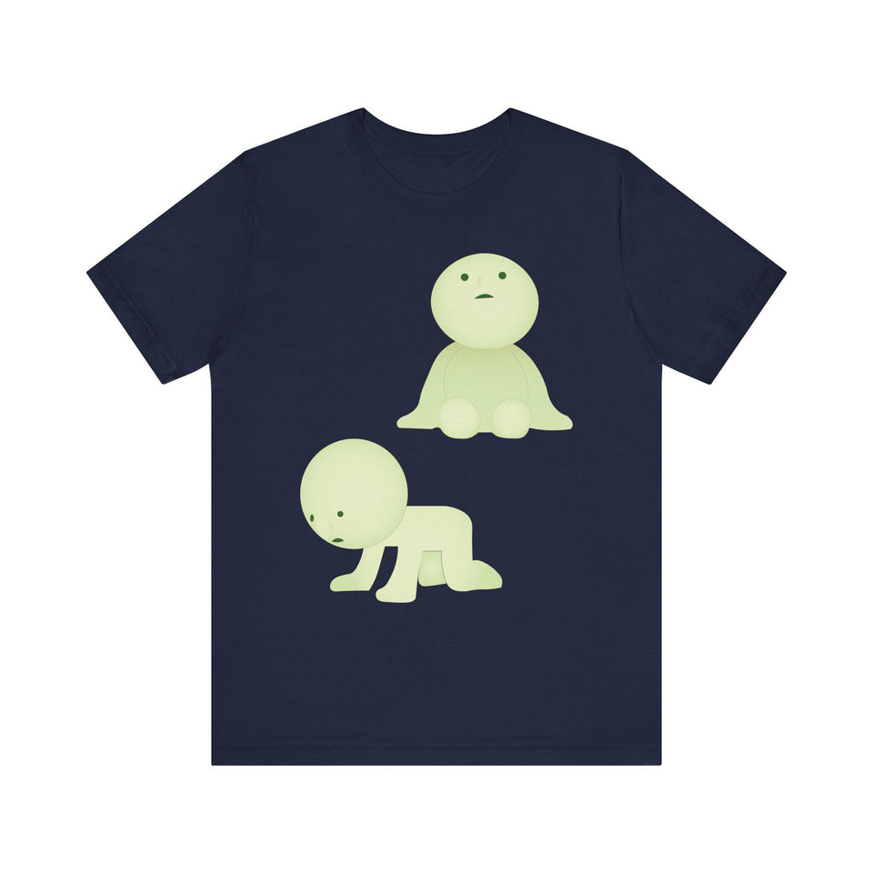 Smiski Graphic T-Shirt, Cartoon Unisex Tee