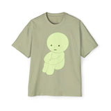 Oversized Smiski Graphic Tee: Trendy Men's Fashion