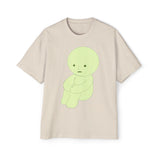 Oversized Smiski Graphic Tee: Trendy Men's Fashion