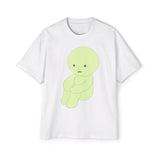 Oversized Smiski Graphic Tee: Trendy Men's Fashion