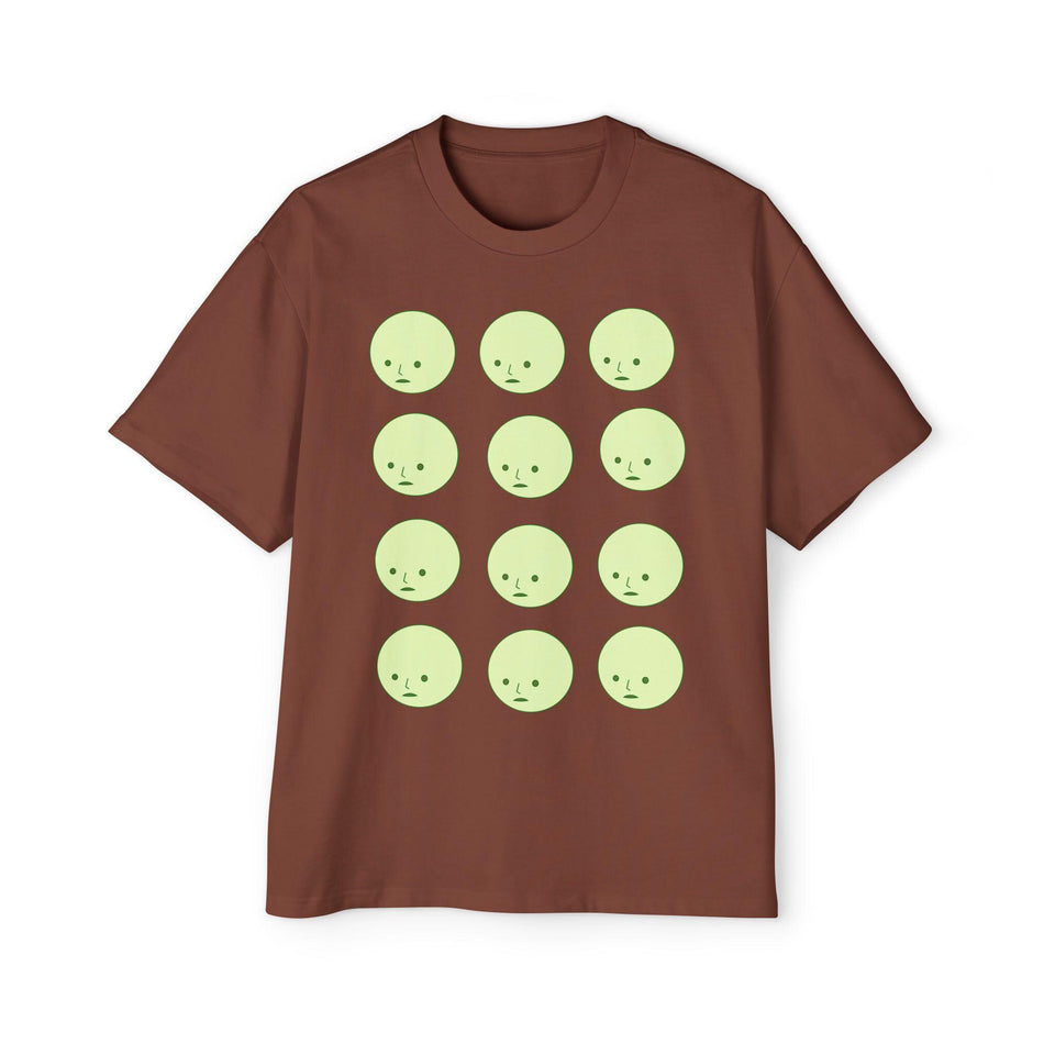 Smiski Design Oversized T-Shirt: Unisex Graphic Print Tee