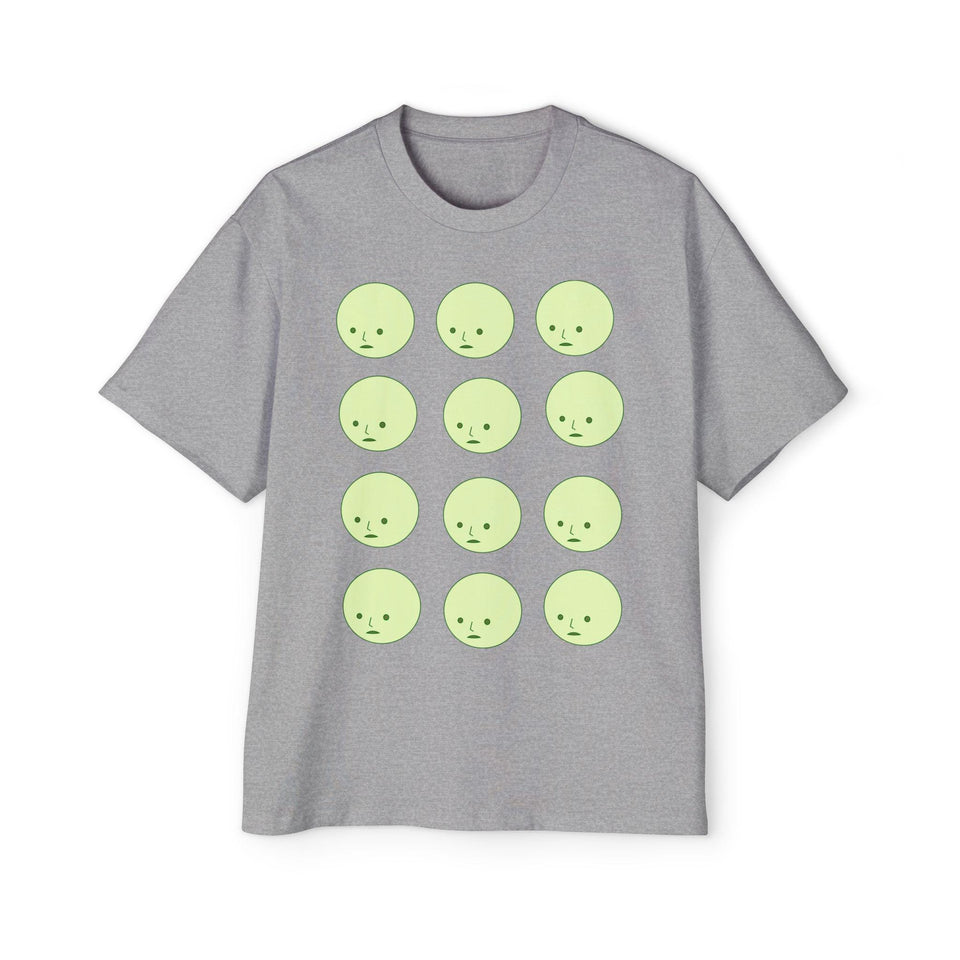 Smiski Design Oversized T-Shirt: Unisex Graphic Print Tee