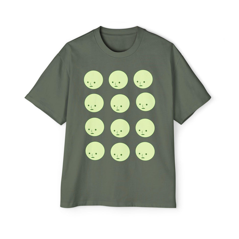 Smiski Design Oversized T-Shirt: Unisex Graphic Print Tee