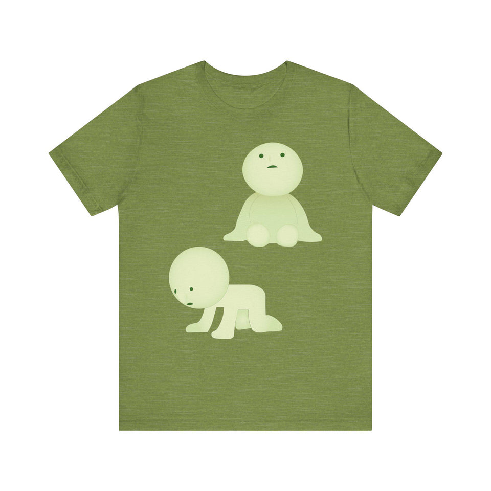 Smiski Graphic T-Shirt, Cartoon Unisex Tee