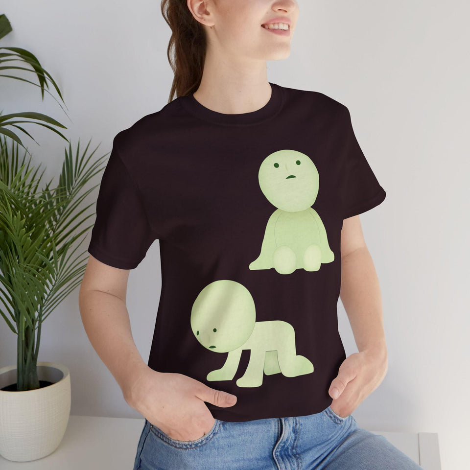 Smiski Graphic T-Shirt, Cartoon Unisex Tee