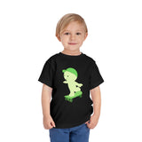 Smiski Skateboarding Tee: Kids Streetwear, 100% Cotton