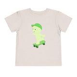 Smiski Skateboarding Tee: Kids Streetwear, 100% Cotton