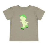 Smiski Skateboarding Tee: Kids Streetwear, 100% Cotton