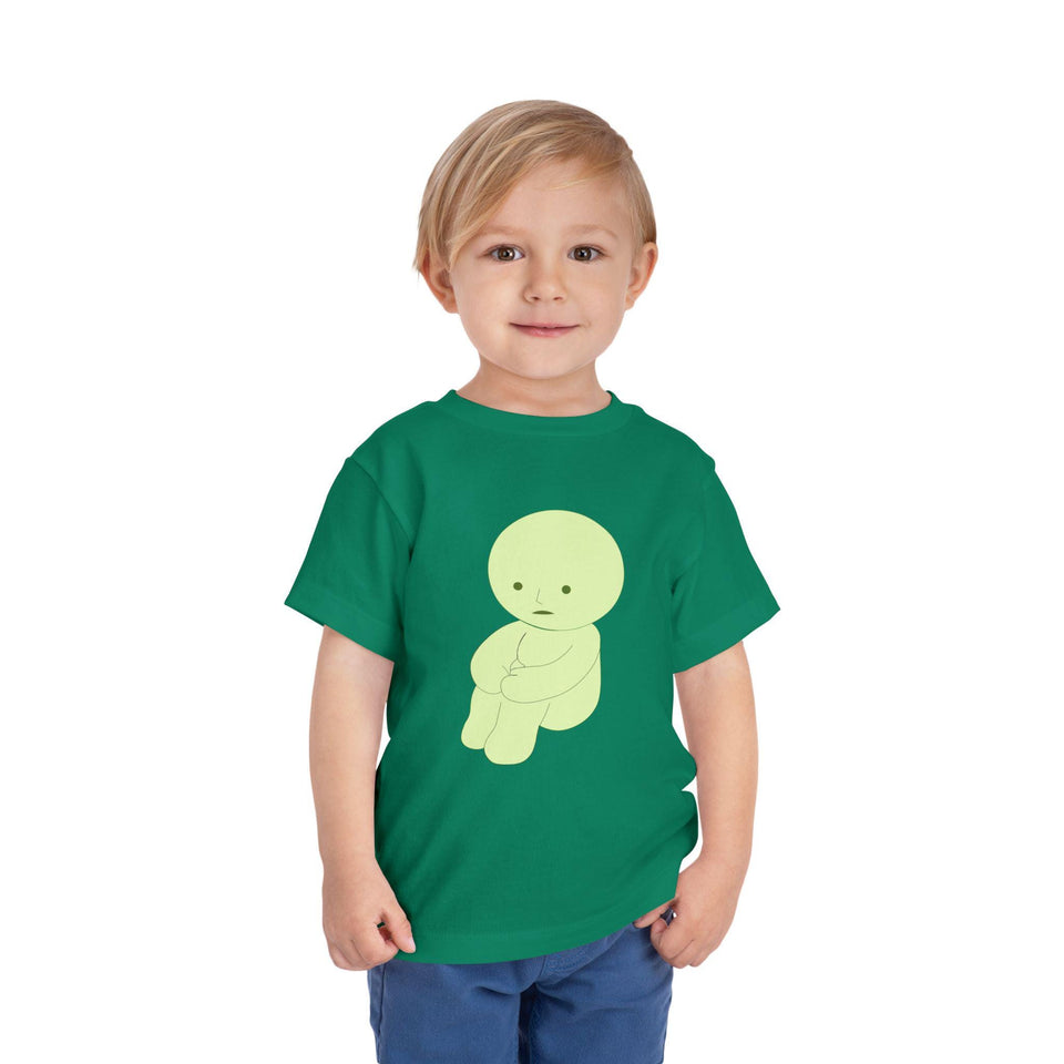 Smiski Inspired Toddler Tee – Glow in the Dark Kawaii Shirt