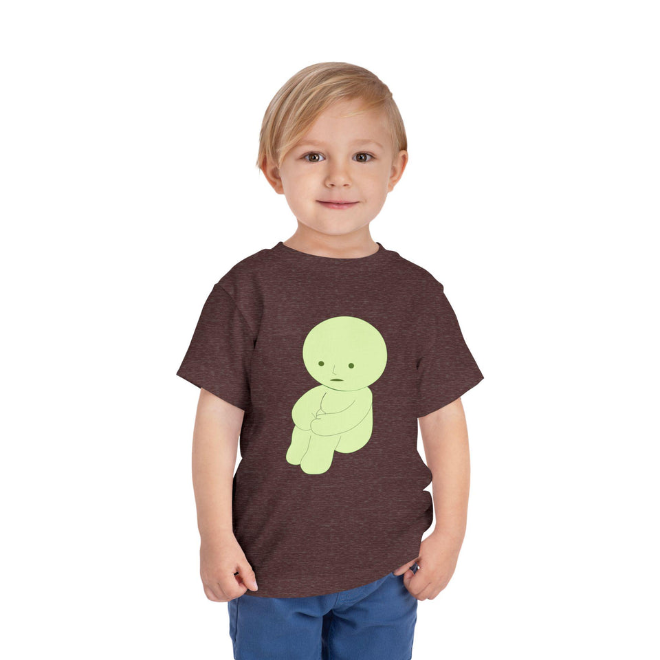 Smiski Inspired Toddler Tee – Glow in the Dark Kawaii Shirt