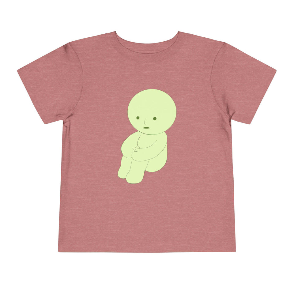Smiski Inspired Toddler Tee – Glow in the Dark Kawaii Shirt