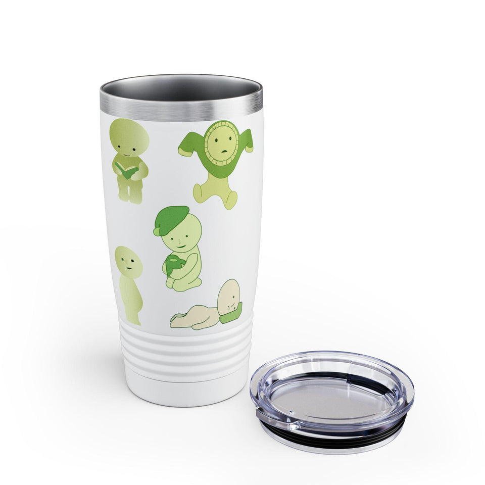 Smiski Character 20oz Travel Tumbler, Novelty Design