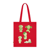 Smiski Organic Cotton Tote Bag – Quirky Character Design