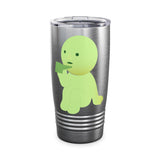 Smiski Ringneck Tumbler: Kawaii Design Travel Flask (20oz)