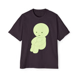 Oversized Smiski Graphic Tee: Trendy Men's Fashion