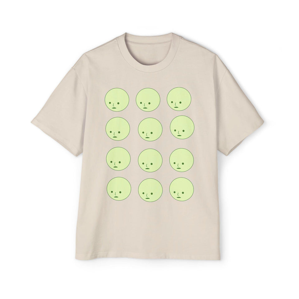 Smiski Design Oversized T-Shirt: Unisex Graphic Print Tee