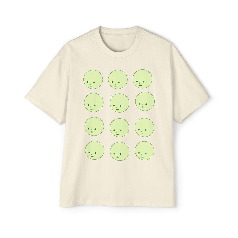 Smiski Design Oversized T-Shirt: Unisex Graphic Print Tee