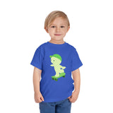 Smiski Skateboarding Tee: Kids Streetwear, 100% Cotton