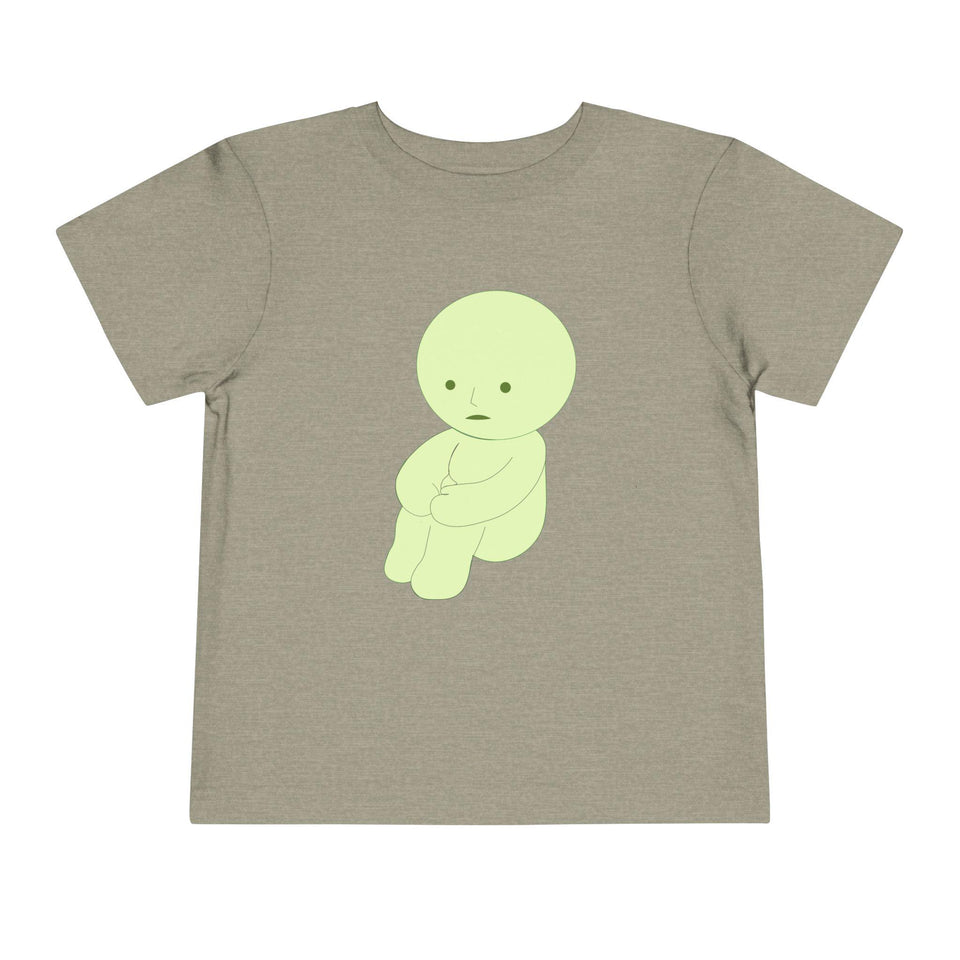 Smiski Inspired Toddler Tee – Glow in the Dark Kawaii Shirt