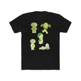 Smiski T-Shirt: Unisex Cotton Tee with Kawaii Japanese Characters