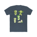 Smiski T-Shirt: Unisex Cotton Tee with Kawaii Japanese Characters