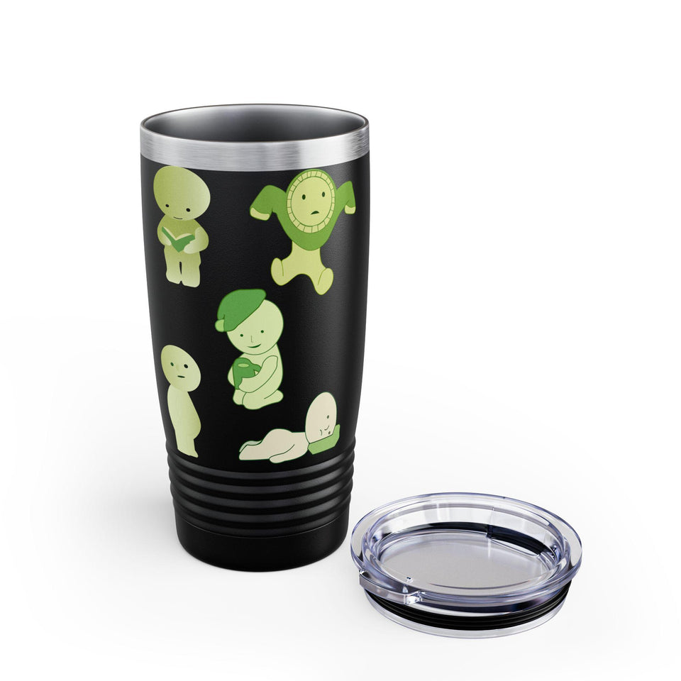 Smiski Character 20oz Travel Tumbler, Novelty Design