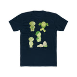Smiski T-Shirt: Unisex Cotton Tee with Kawaii Japanese Characters