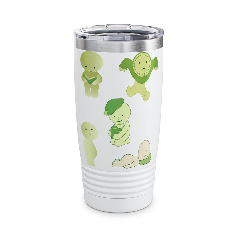 Smiski Character 20oz Travel Tumbler, Novelty Design