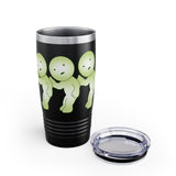 Smiski Tumbler: 20oz Ringneck Cup, Whimsical Character Design