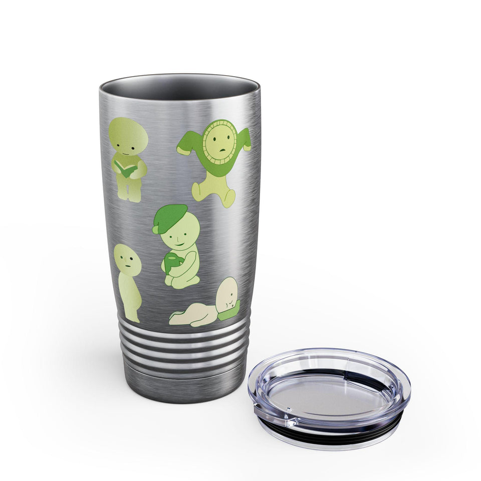 Smiski Character 20oz Travel Tumbler, Novelty Design