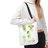 Smiski Character Tote Bag - Quirky Anime Design, Reusable Grocery Bag
