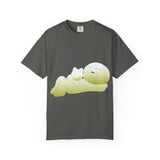 Smiski Graphic T-Shirt: Garment-Dyed Japanese Anime Tee