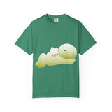 Smiski Graphic T-Shirt: Garment-Dyed Japanese Anime Tee