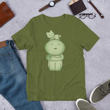 Cute Smiski Shirt – Kawaii Green Character Tee