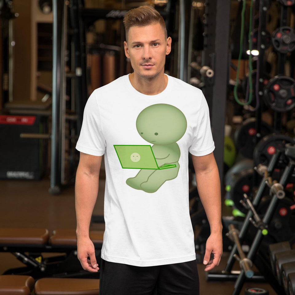 Cute Smiski Shirt – Kawaii Green Character Tee