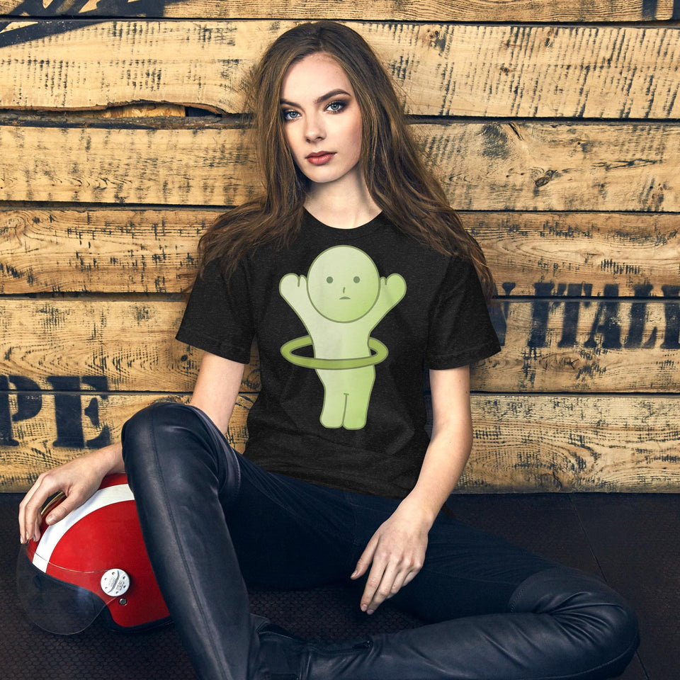 Cute Smiski Shirt – Kawaii Green Character Tee
