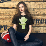 Cute Smiski Shirt – Kawaii Green Character Tee