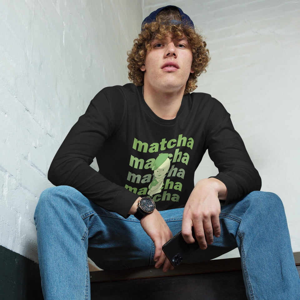 Smiski Matcha Tea Lover T-Shirt | Cute Kawaii Matcha Graphic Tee, Smiski Gift Idea