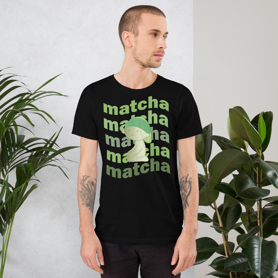 Smiski Matcha T-Shirt | Cute Kawaii Tea Lover Shirt, Aesthetic Matcha Gift for Smiski Fans