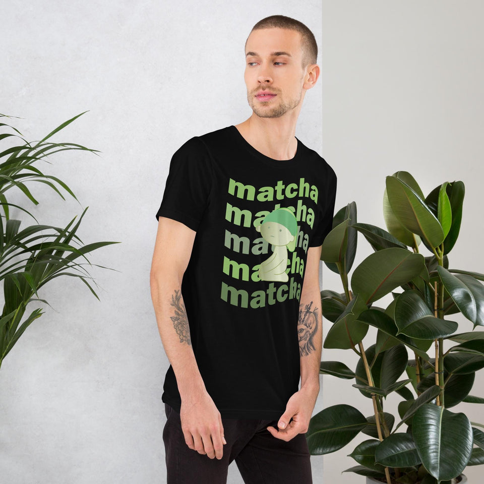 Smiski Matcha T-Shirt | Cute Kawaii Tea Lover Shirt, Aesthetic Matcha Gift for Smiski Fans