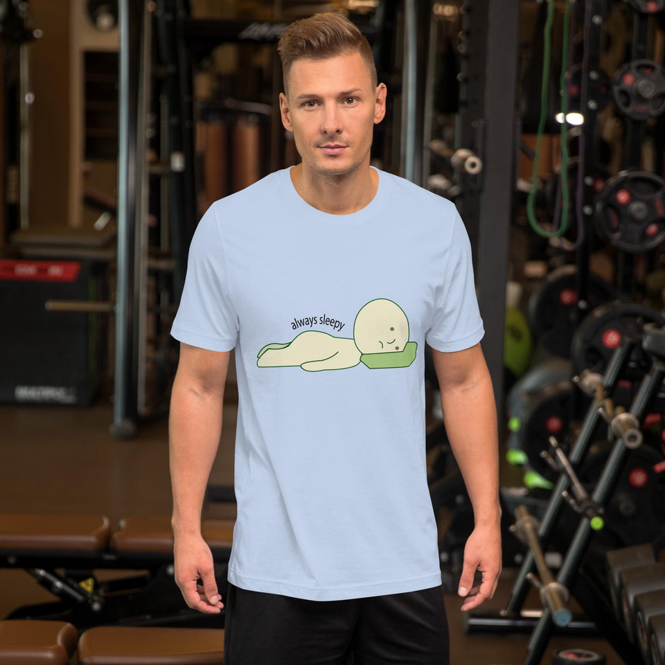 Sleepy Smiski T-Shirt | Cute Kawaii Sleeping Smiski Tee, Cozy Nap Lover Gift