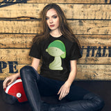 Glow‑in‑the‑Dark Smiski T‑Shirt – Green Japanese Figure Tee