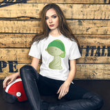 Glow‑in‑the‑Dark Smiski T‑Shirt – Green Japanese Figure Tee