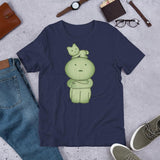 Cute Smiski Shirt – Kawaii Green Character Tee