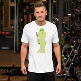 Smiski Trumpet Shirt – Cute Minimalist Sad Smiski Character Tee – Aesthetic Kawaii Ghostcore Unisex T-Shirt