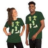 Cute Smiski Inspired Kawaii T-Shirt – Glow in the Dark Funny Character Tee