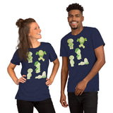 Cute Smiski Inspired Kawaii T-Shirt – Glow in the Dark Funny Character Tee